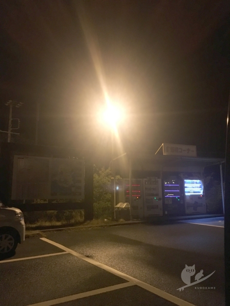 台風襲来中の三重・道の駅伊勢志摩