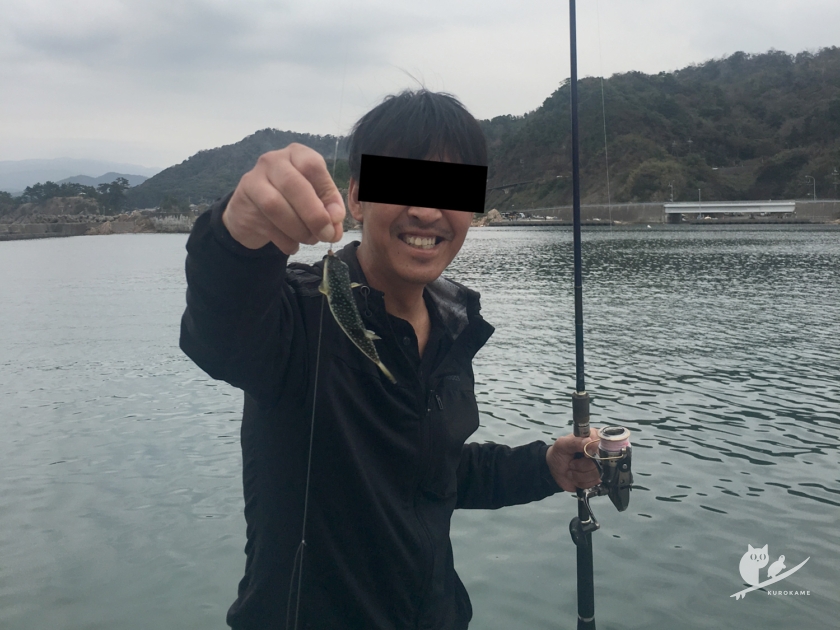 鳥取・田後港で釣り
